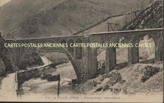 Cartes postales anciennes > CARTES POSTALES > carte postale ancienne > cartes-postales-ancienne.com Nouvelle aquitaine Pyrenees atlantiques Osse En Aspe