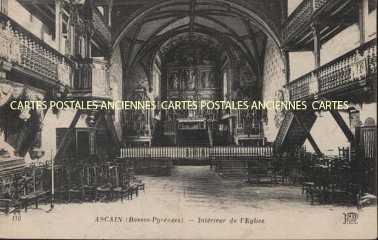 Cartes postales anciennes > CARTES POSTALES > carte postale ancienne > cartes-postales-ancienne.com Nouvelle aquitaine Ascain