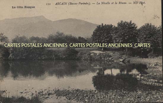 Cartes postales anciennes > CARTES POSTALES > carte postale ancienne > cartes-postales-ancienne.com Nouvelle aquitaine Ascain