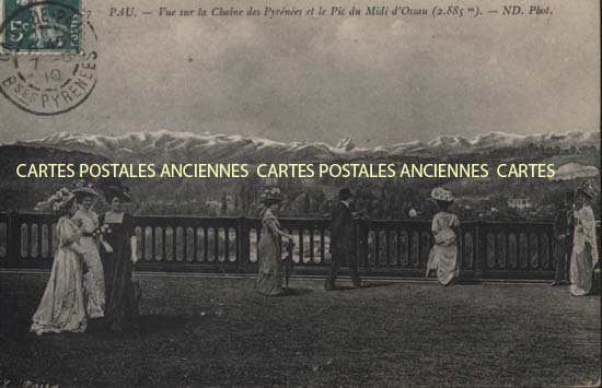 Cartes postales anciennes > CARTES POSTALES > carte postale ancienne > cartes-postales-ancienne.com Nouvelle aquitaine Pau