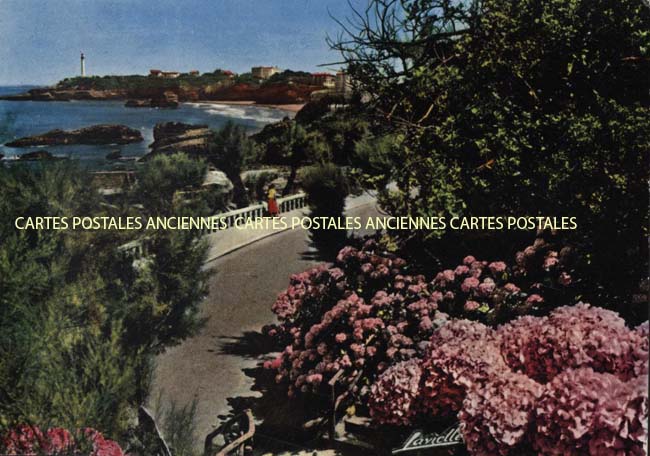 Cartes postales anciennes > CARTES POSTALES > carte postale ancienne > cartes-postales-ancienne.com Nouvelle aquitaine Pyrenees atlantiques Biarritz
