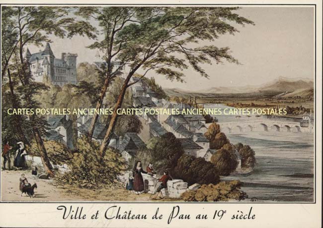 Cartes postales anciennes > CARTES POSTALES > carte postale ancienne > cartes-postales-ancienne.com Nouvelle aquitaine Pyrenees atlantiques Pau