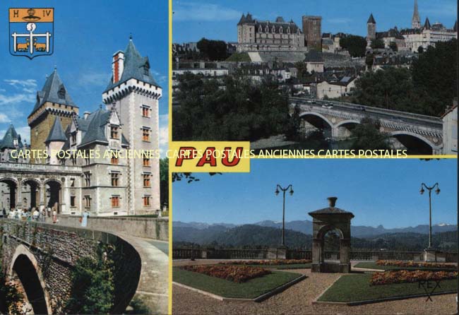 Cartes postales anciennes > CARTES POSTALES > carte postale ancienne > cartes-postales-ancienne.com Nouvelle aquitaine Pau