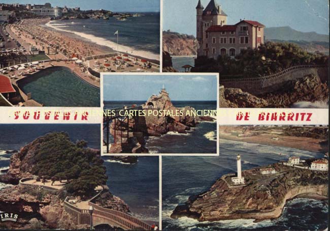 Cartes postales anciennes > CARTES POSTALES > carte postale ancienne > cartes-postales-ancienne.com Nouvelle aquitaine Biarritz