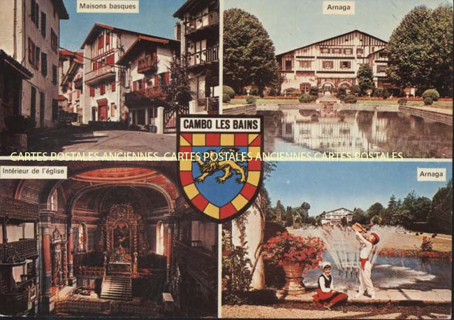 Cartes postales anciennes > CARTES POSTALES > carte postale ancienne > cartes-postales-ancienne.com Nouvelle aquitaine Pyrenees atlantiques Cambo Les Bains