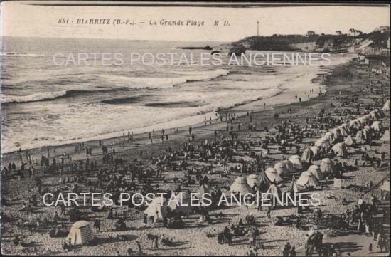 Cartes postales anciennes > CARTES POSTALES > carte postale ancienne > cartes-postales-ancienne.com Nouvelle aquitaine Biarritz