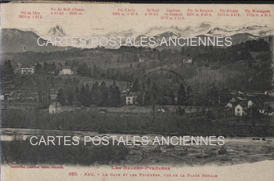 Cartes postales anciennes > CARTES POSTALES > carte postale ancienne > cartes-postales-ancienne.com Nouvelle aquitaine Pau