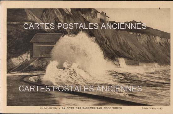 Cartes postales anciennes > CARTES POSTALES > carte postale ancienne > cartes-postales-ancienne.com Nouvelle aquitaine Biarritz