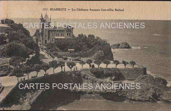 Cartes postales anciennes > CARTES POSTALES > carte postale ancienne > cartes-postales-ancienne.com Nouvelle aquitaine Biarritz