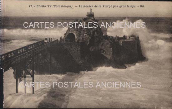 Cartes postales anciennes > CARTES POSTALES > carte postale ancienne > cartes-postales-ancienne.com Nouvelle aquitaine Biarritz