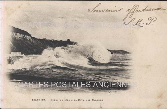 Cartes postales anciennes > CARTES POSTALES > carte postale ancienne > cartes-postales-ancienne.com Nouvelle aquitaine Biarritz