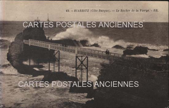 Cartes postales anciennes > CARTES POSTALES > carte postale ancienne > cartes-postales-ancienne.com Nouvelle aquitaine Biarritz