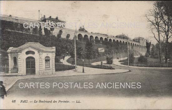 Cartes postales anciennes > CARTES POSTALES > carte postale ancienne > cartes-postales-ancienne.com Nouvelle aquitaine Pau