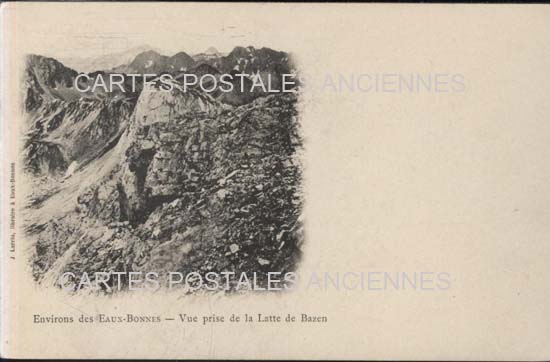 Cartes postales anciennes > CARTES POSTALES > carte postale ancienne > cartes-postales-ancienne.com Nouvelle aquitaine Eaux Bonnes