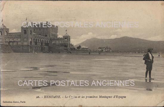 Cartes postales anciennes > CARTES POSTALES > carte postale ancienne > cartes-postales-ancienne.com Nouvelle aquitaine Hendaye