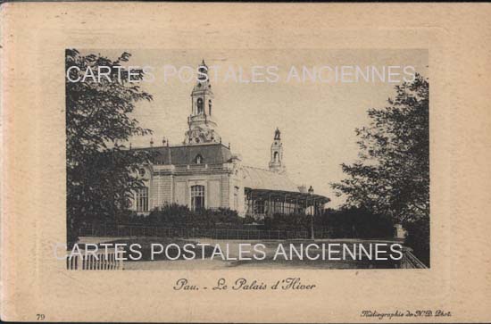 Cartes postales anciennes > CARTES POSTALES > carte postale ancienne > cartes-postales-ancienne.com Nouvelle aquitaine Pau