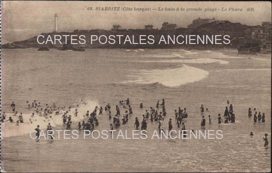 Cartes postales anciennes > CARTES POSTALES > carte postale ancienne > cartes-postales-ancienne.com Nouvelle aquitaine Biarritz