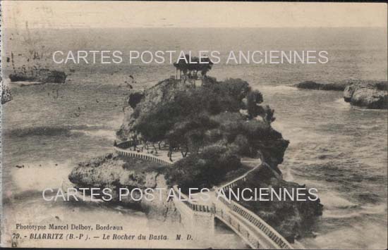 Cartes postales anciennes > CARTES POSTALES > carte postale ancienne > cartes-postales-ancienne.com Nouvelle aquitaine Biarritz