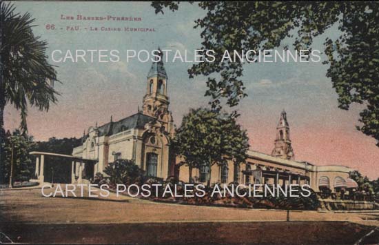 Cartes postales anciennes > CARTES POSTALES > carte postale ancienne > cartes-postales-ancienne.com Nouvelle aquitaine Pau