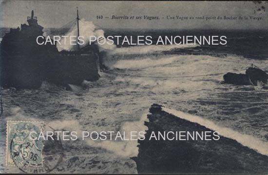 Cartes postales anciennes > CARTES POSTALES > carte postale ancienne > cartes-postales-ancienne.com Nouvelle aquitaine Biarritz