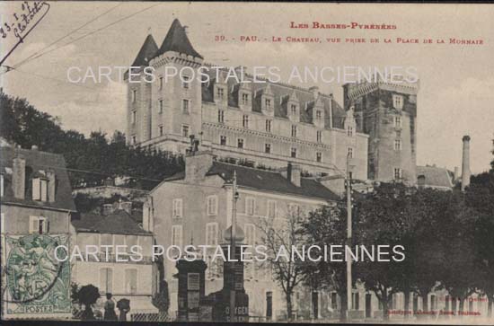 Cartes postales anciennes > CARTES POSTALES > carte postale ancienne > cartes-postales-ancienne.com Nouvelle aquitaine Pau