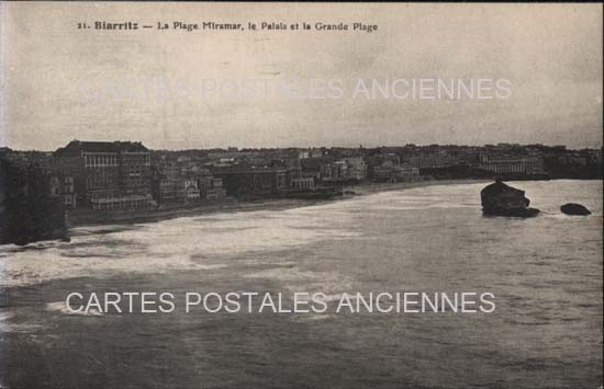 Cartes postales anciennes > CARTES POSTALES > carte postale ancienne > cartes-postales-ancienne.com Nouvelle aquitaine Biarritz
