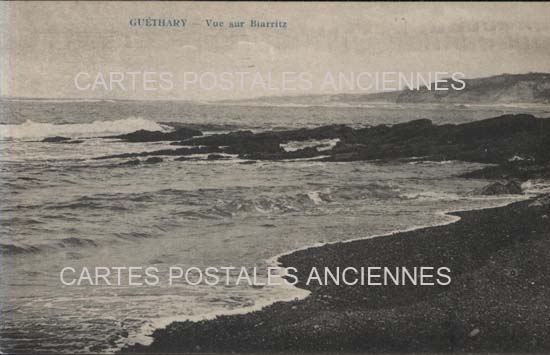 Cartes postales anciennes > CARTES POSTALES > carte postale ancienne > cartes-postales-ancienne.com Nouvelle aquitaine Pyrenees atlantiques Guethary