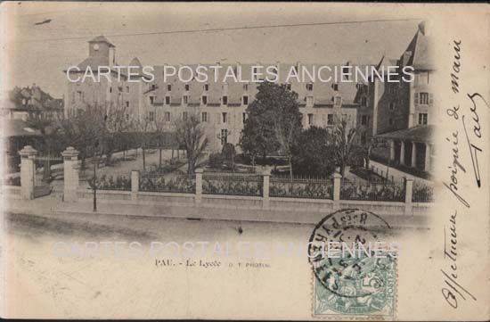 Cartes postales anciennes > CARTES POSTALES > carte postale ancienne > cartes-postales-ancienne.com Nouvelle aquitaine Pau