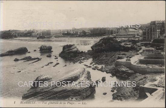 Cartes postales anciennes > CARTES POSTALES > carte postale ancienne > cartes-postales-ancienne.com Nouvelle aquitaine Biarritz