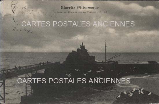 Cartes postales anciennes > CARTES POSTALES > carte postale ancienne > cartes-postales-ancienne.com Nouvelle aquitaine Biarritz