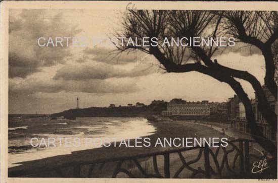 Cartes postales anciennes > CARTES POSTALES > carte postale ancienne > cartes-postales-ancienne.com Nouvelle aquitaine Pyrenees atlantiques Biarritz