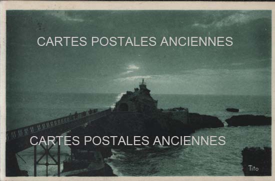 Cartes postales anciennes > CARTES POSTALES > carte postale ancienne > cartes-postales-ancienne.com Nouvelle aquitaine Pyrenees atlantiques Biarritz