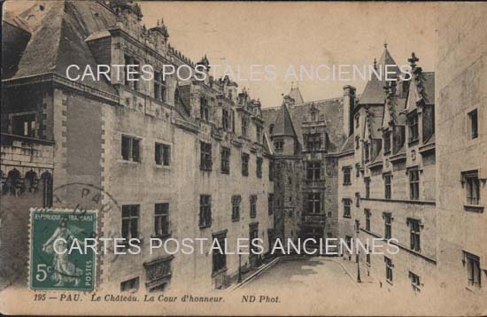 Cartes postales anciennes > CARTES POSTALES > carte postale ancienne > cartes-postales-ancienne.com Nouvelle aquitaine Pyrenees atlantiques Pau