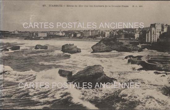 Cartes postales anciennes > CARTES POSTALES > carte postale ancienne > cartes-postales-ancienne.com Nouvelle aquitaine Biarritz