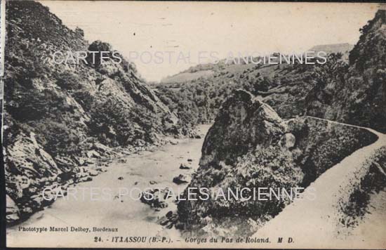 Cartes postales anciennes > CARTES POSTALES > carte postale ancienne > cartes-postales-ancienne.com Nouvelle aquitaine Itxassou