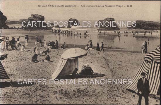 Cartes postales anciennes > CARTES POSTALES > carte postale ancienne > cartes-postales-ancienne.com Nouvelle aquitaine Biarritz