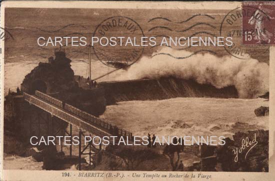 Cartes postales anciennes > CARTES POSTALES > carte postale ancienne > cartes-postales-ancienne.com Nouvelle aquitaine Biarritz