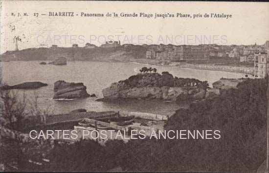 Cartes postales anciennes > CARTES POSTALES > carte postale ancienne > cartes-postales-ancienne.com Nouvelle aquitaine Biarritz