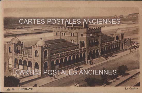 Cartes postales anciennes > CARTES POSTALES > carte postale ancienne > cartes-postales-ancienne.com Nouvelle aquitaine Hendaye