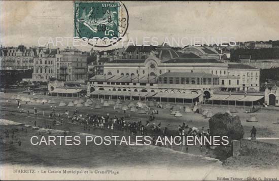 Cartes postales anciennes > CARTES POSTALES > carte postale ancienne > cartes-postales-ancienne.com Nouvelle aquitaine Biarritz