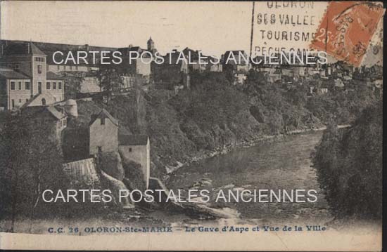 Cartes postales anciennes > CARTES POSTALES > carte postale ancienne > cartes-postales-ancienne.com Nouvelle aquitaine Oloron Sainte Marie