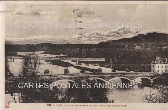 Cartes postales anciennes > CARTES POSTALES > carte postale ancienne > cartes-postales-ancienne.com Nouvelle aquitaine Pau