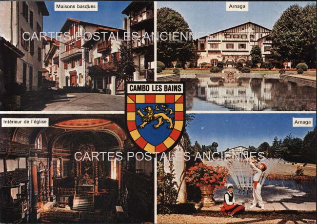Cartes postales anciennes > CARTES POSTALES > carte postale ancienne > cartes-postales-ancienne.com Nouvelle aquitaine Cambo Les Bains
