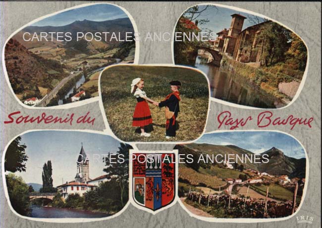 Cartes postales anciennes > CARTES POSTALES > carte postale ancienne > cartes-postales-ancienne.com Nouvelle aquitaine Pyrenees atlantiques Saint Etienne De Baigorry