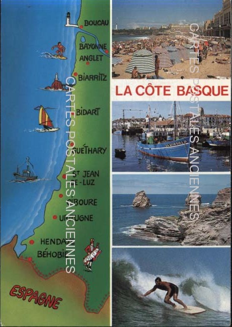 Cartes postales anciennes > CARTES POSTALES > carte postale ancienne > cartes-postales-ancienne.com Nouvelle aquitaine Pyrenees atlantiques Saint Jean De Luz