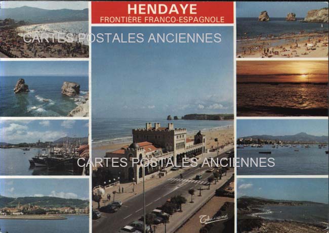Cartes postales anciennes > CARTES POSTALES > carte postale ancienne > cartes-postales-ancienne.com Nouvelle aquitaine Hendaye