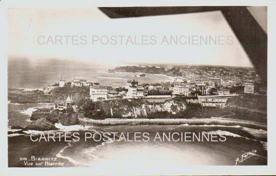 Cartes postales anciennes > CARTES POSTALES > carte postale ancienne > cartes-postales-ancienne.com Nouvelle aquitaine Pyrenees atlantiques Biarritz