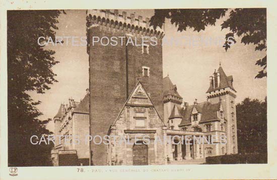 Cartes postales anciennes > CARTES POSTALES > carte postale ancienne > cartes-postales-ancienne.com Nouvelle aquitaine Pyrenees atlantiques Pau