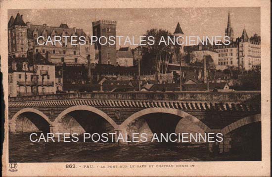 Cartes postales anciennes > CARTES POSTALES > carte postale ancienne > cartes-postales-ancienne.com Nouvelle aquitaine Pyrenees atlantiques Pau