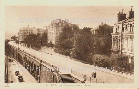 Cartes postales anciennes > CARTES POSTALES > carte postale ancienne > cartes-postales-ancienne.com Nouvelle aquitaine Pyrenees atlantiques Pau